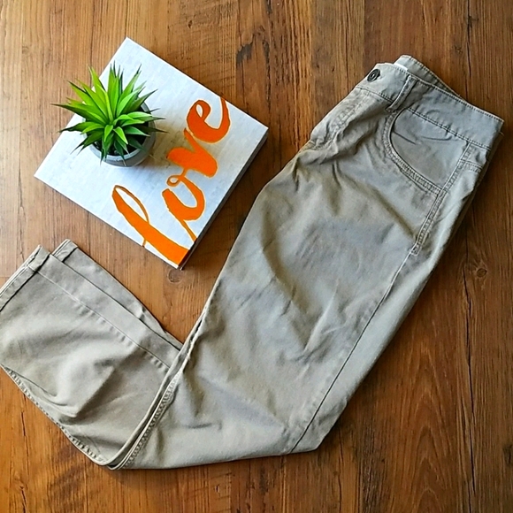 Maurices Dark Tan Pants - Picture 1 of 7